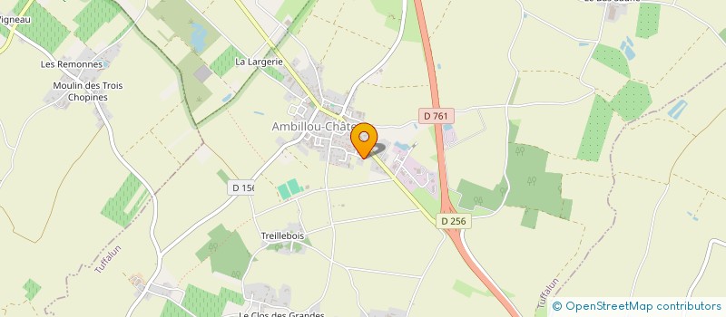 localisation de l'entreprise EARL DE BOURDIGANNE  TUFFALUN