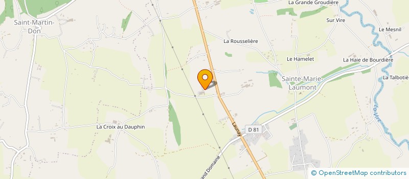 localisation de l'entreprise EARL DE BREMONT à SOULEUVRE EN BOCAGE