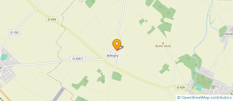 localisation de l'entreprise EARL DE BRETIGNY à SOURS