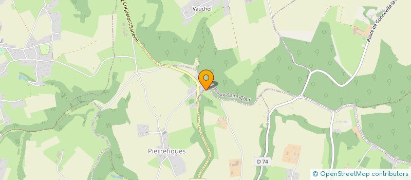 localisation de l'entreprise EARL DE BRUNVILLE  VILLAINVILLE