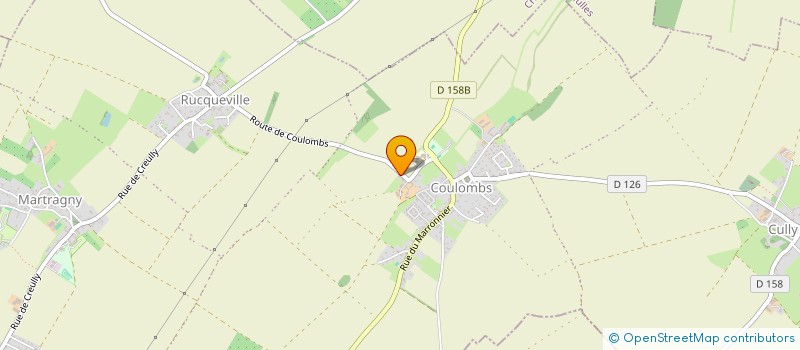 localisation de l'entreprise EARL DE CALAIS  MOULINS-EN-BESSIN