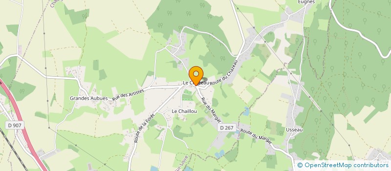 localisation de l'entreprise EARL DE CALOU à TRONSANGES