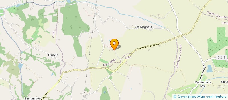 localisation de l'entreprise EARL DE CAP DE BAUSSE à DOLMAYRAC