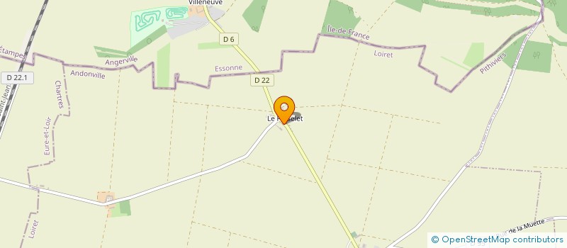 localisation de l'entreprise EARL DE CAROLAS à CHATILLON-LE-ROI