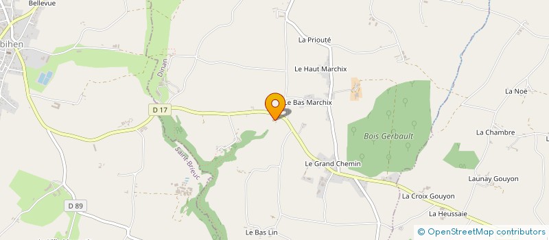 localisation de l'entreprise EARL DE CAVARD à RUCA