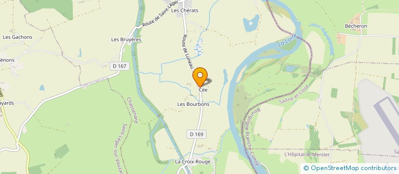 localisation de l'entreprise EARL DE CEE à CHASSENARD