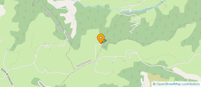 localisation de l'entreprise EARL DE CERCLAS  ROCHESSAUVE