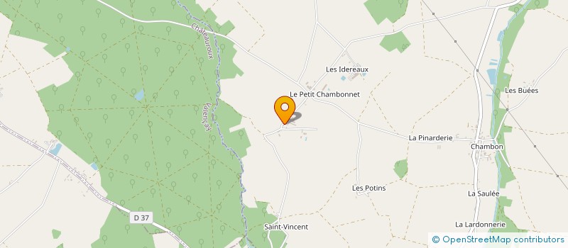 localisation de l'entreprise EARL DE CHAMBONNAIS à POULAINES