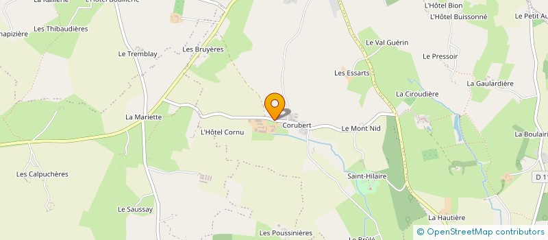 localisation de l'entreprise EARL DE CHAMP DORE à PERCHE-EN-NOCE