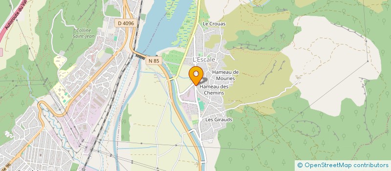 localisation de l'entreprise EARL DE CHAMPERRIER  L'ESCALE