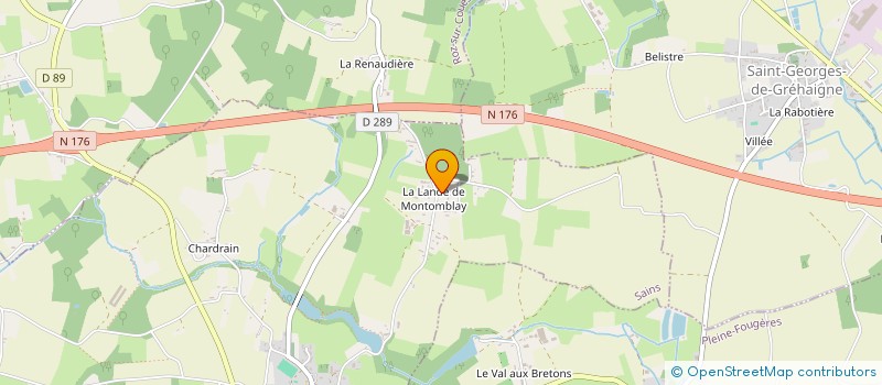 localisation de l'entreprise EARL DE CHARDRAIN à SAINS