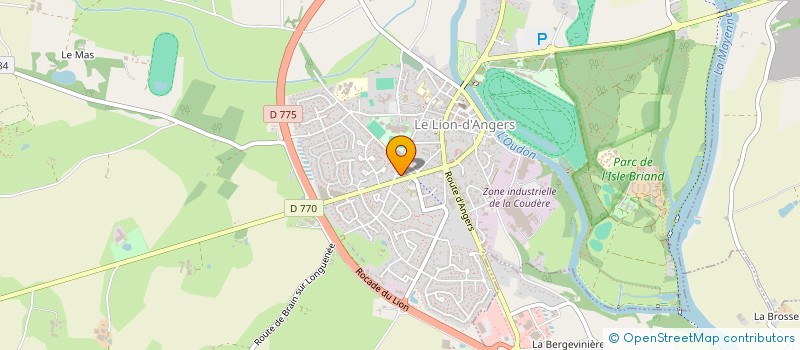 localisation de l'entreprise EARL DE CHATILLON à ERDRE-EN-ANJOU