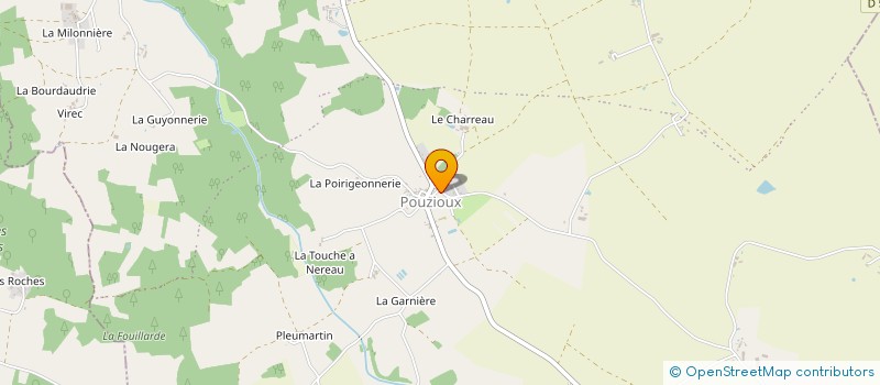 localisation de l'entreprise EARL DE CHENEVIERES à LEIGNES-SUR-FONTAINE