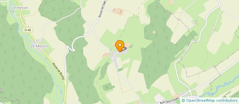 localisation de l'entreprise EARL DE CLANQUEMEULE  MORVILLE-SUR-ANDELLE