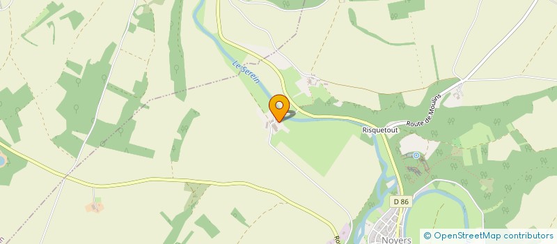 localisation de l'entreprise EARL DE CLAVISY  NOYERS