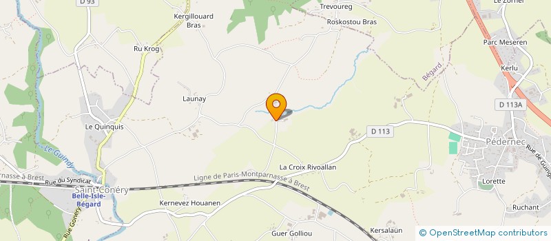 localisation de l'entreprise EARL DE COLLEDOU TROMOIC à PEDERNEC