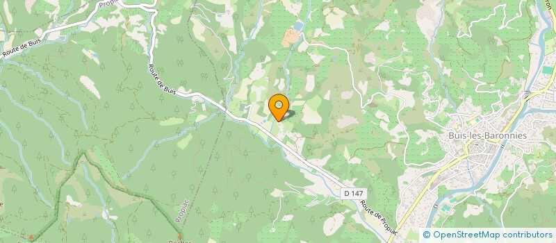 localisation de l'entreprise EARL DE COLOMBRETTE  BUIS-LES-BARONNIES