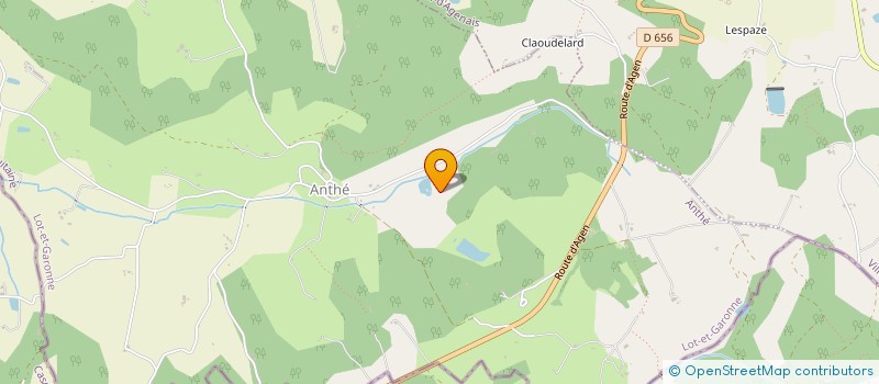 localisation de l'entreprise EARL DE COMBE-REGINE  TOURNON-D'AGENAIS