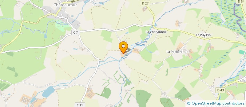 localisation de l'entreprise EARL DE COMPENEE à SEVREMONT