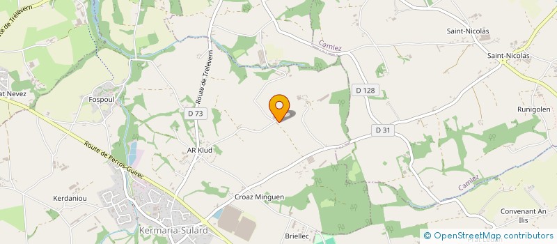 localisation de l'entreprise EARL DE CONVENANT LOARER à KERMARIA-SULARD