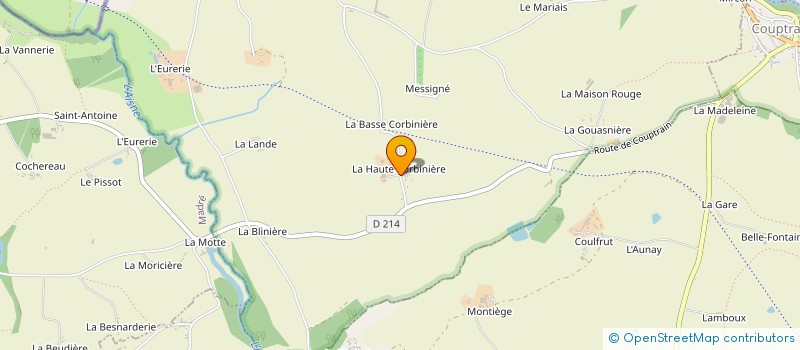 localisation de l'entreprise EARL DE CORBINIERE à NEUILLY-LE-VENDIN
