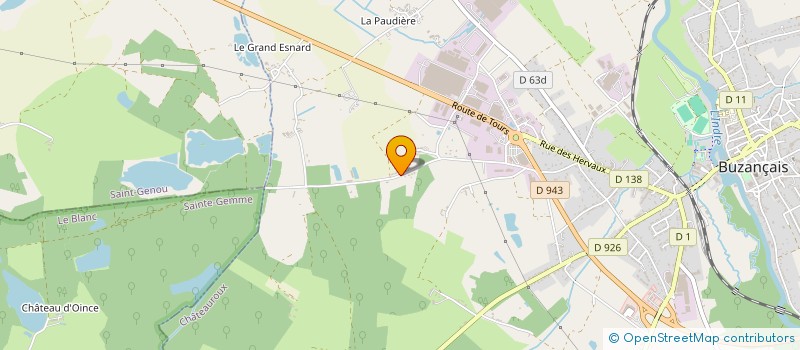 localisation de l'entreprise EARL DE CORNEBARIOUX à ARGY