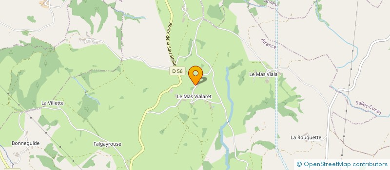 localisation de l'entreprise EARL DE COSTECALDE  LE TRUEL