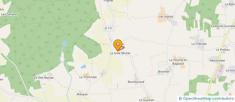 localisation de l'entreprise EARL DE COUETU à CARENTOIR