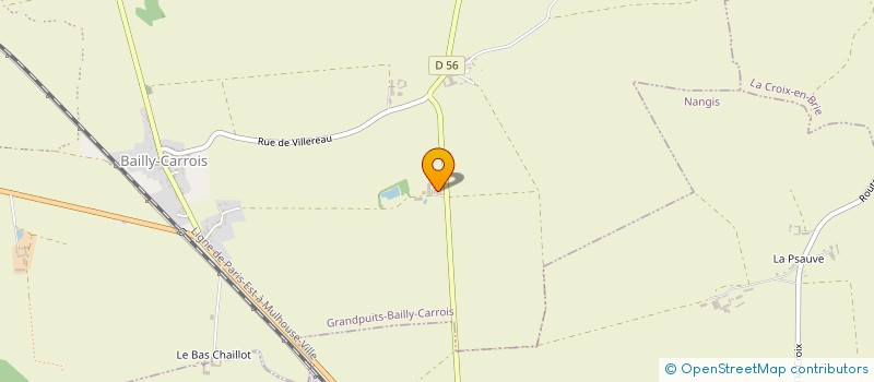 localisation de l'entreprise EARL DE COURGOUSSON à AUBEPIERRE-OZOUER-LE-REPOS