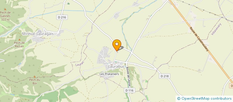 localisation de l'entreprise EARL DE CUCUROU à CASTELNAUDARY