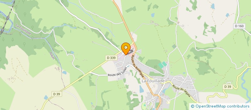 localisation de l'entreprise EARL DE DAOUDOU  NAJAC