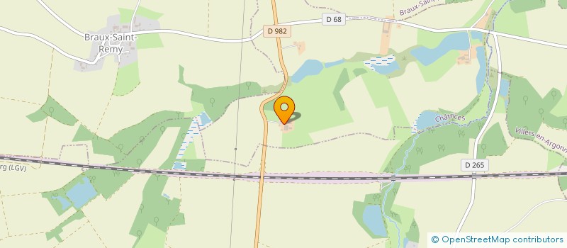 localisation de l'entreprise EARL DE FAILLY  CHATRICES