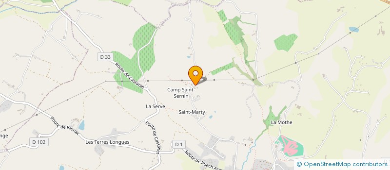 localisation de l'entreprise EARL DE FONFREGE  CASTELNAU-DE-LEVIS