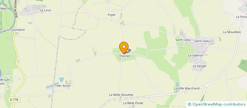 localisation de l'entreprise EARL DE FONTAIGNAN  PLUMIEUX