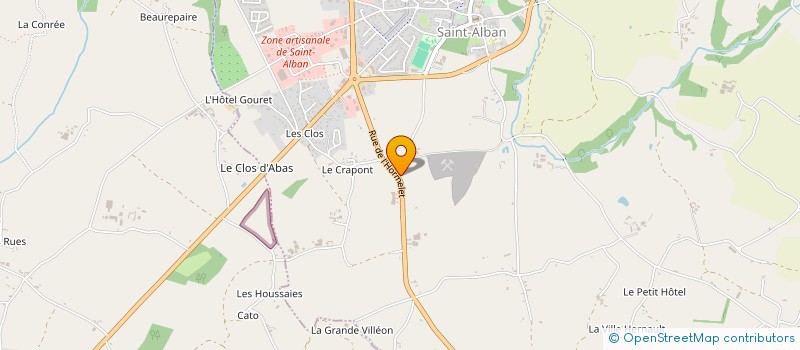localisation de l'entreprise EARL DE FORTVILLE à LAMBALLE-ARMOR