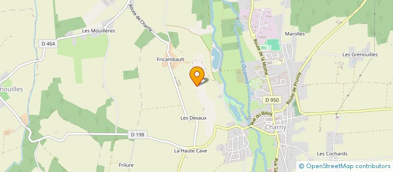 localisation de l'entreprise EARL DE FRECAMBAULT à CHARNY OREE DE PUISAYE