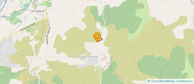 localisation de l'entreprise EARL DE FRIGOULAS  ROCHECOLOMBE