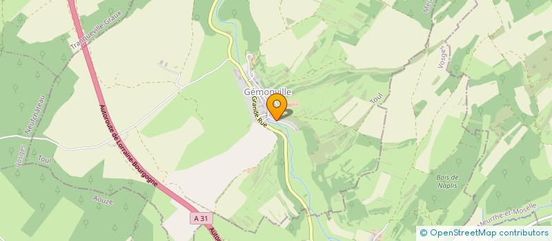 localisation de l'entreprise EARL DE GELONVAUX à GEMONVILLE