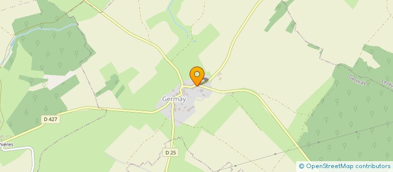 localisation de l'entreprise EARL DE GIRAVALOTTE à GERMAY