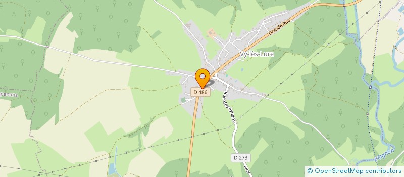 localisation de l'entreprise EARL DE GIRONDEY  VY-LES-LURE