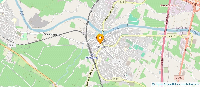 localisation de l'entreprise EARL DE GIRVES  RIVESALTES