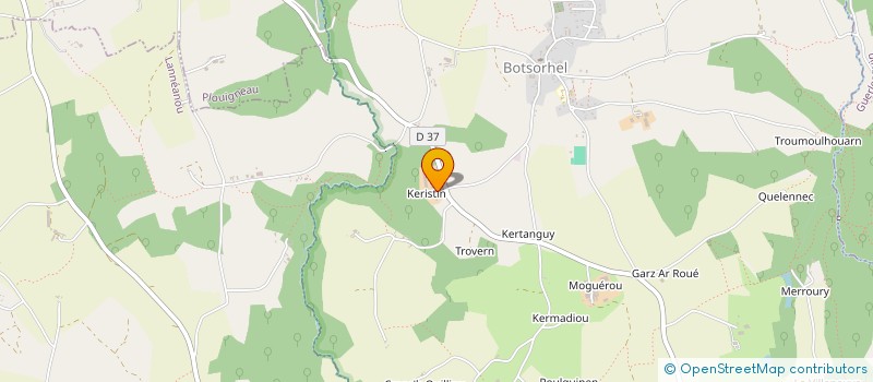 localisation de l'entreprise EARL DE GOASVEN à BOTSORHEL