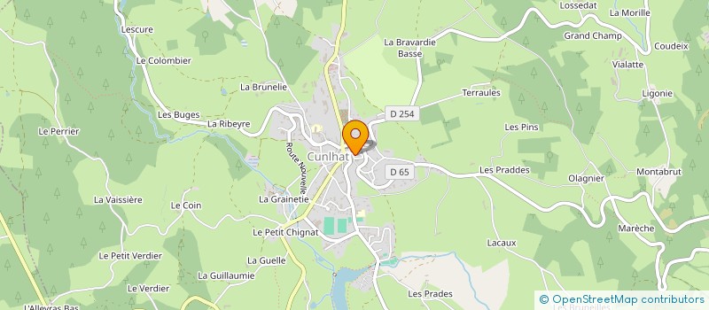 localisation de l'entreprise EARL DE GORCE à TOURS-SUR-MEYMONT