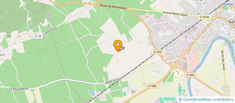 localisation de l'entreprise EARL DE GORSSE  TECOU