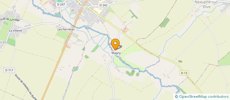 localisation de l'entreprise EARL DE GOUFFERN à GOUFFERN EN AUGE