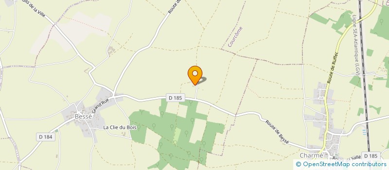 localisation de l'entreprise EARL DE GRAGONNE à BESSE