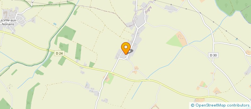 localisation de l'entreprise EARL DE GRASSE VACHE à DIGNY