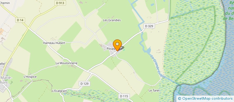localisation de l'entreprise EARL DE GRINVILLE à CARENTAN-LES-MARAIS