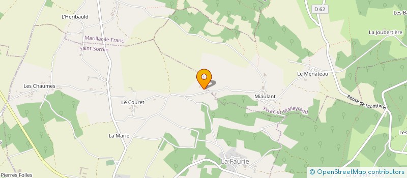localisation de l'entreprise EARL DE GROS BONNET à SAINT-SORNIN