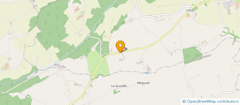localisation de l'entreprise EARL DE GUERBOURBON à LE QUILLIO